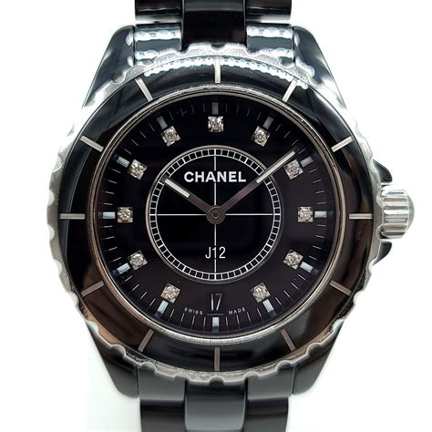 chanel watch ceramic black